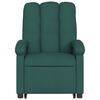 vidaXL Stand Up Massage Recliner Chair Dark Green