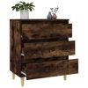 vidaXL Sideboard Smoked oak Engineered wood Medium Sideboard