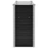 vidaXL Raised Bed Anthracite Galvanized Steel 39.4 x 15.7 x 30.3 in