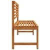 vidaXL Garden Chair Brown 39.37 x 19.69 x 35.83 in Solid Acacia wood