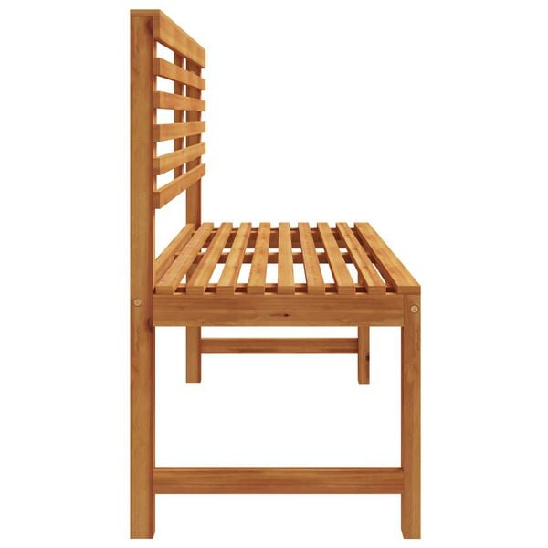 vidaXL Garden Chair Brown 39.37 x 19.69 x 35.83 in Solid Acacia wood