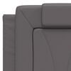 vidaXL Headboard Cushion Gray
