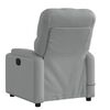 vidaXL Massage Recliner Chair Light Grey