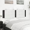 vidaXL Headboard Cushion White and Black