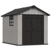 Keter Shed Brown/Anthracite Polypropylene, Steel Medium Durable