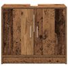 vidaXL Bathroom Cabinet with Storage Old Wood 24.80 x 11.42 x 21.65 in