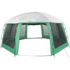 vidaXL Pool Tent with Removable Fly & Mesh Walls Sea Green 271.7x271.7"