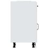 vidaXL Kitchen Base Cabinet High gloss white Engineered wood 32.1 in high