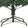 vidaXL Christmas Tree Green & white PVC, steel 180 in tree Foldable