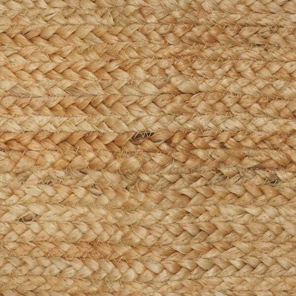 vidaXL Area Rug Natural Jute, Cotton Large Stylish Look Area Rug