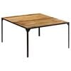 vidaXL Dining Table Natural mango wood
