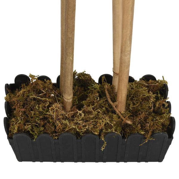 vidaXL Artificial Bamboo Tree Green Bamboo, Textile fiber, Plastic Small