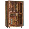 vidaXL Highboard Natural wood tones with rustic charm