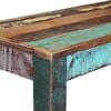 vidaXL Bench Multicolour Solid reclaimed wood Medium Durable
