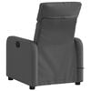 vidaXL Massage Recliner Chair Dark grey
