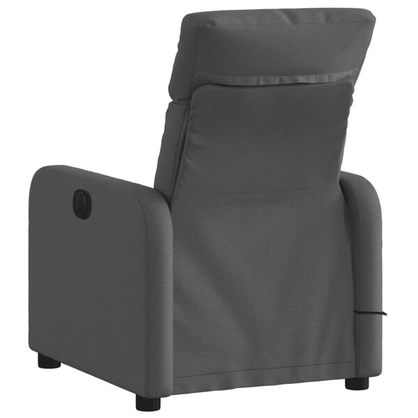 vidaXL Massage Recliner Chair Dark grey