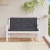vidaXL Garden Bench Cushion Melange Anthracite 100% polyester