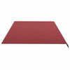vidaXL Replacement Awning Fabric Burgundy red 100% Polyester with PU coating