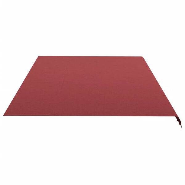 vidaXL Replacement Awning Fabric Burgundy red 100% Polyester with PU coating
