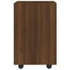 vidaXL Side Cabinet Brown Oak Engineered Wood Small Side Cabinet