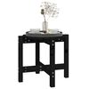 vidaXL Coffee Table Black Solid pine wood Medium Durable Coffee Table