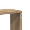 vidaXL Wall Shelf Artisian Oak 65.9x7.1x26.8" Engineered Wood