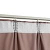 vidaXL Blackout Curtains 2 pcs with Hooks Velvet Antique Pink 140x96.5 "