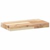vidaXL Table Top Natural Wood Solid Acacia Wood 15.8 x 7.9 x 1.6 in
