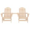 vidaXL Garden Chair Natural Wood Solid fir wood Standard Ergonomic