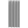 vidaXL Voile Curtains with Grommets 2 pcs Light Grey 55.1x96.5"