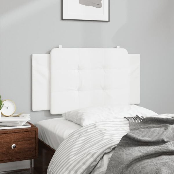 vidaXL Headboard Cushion White