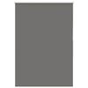 vidaXL Roller Blind Grey Polyester, Aluminium 45.3 in wide, 51.2 in high