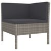 vidaXL Garden Lounge Set Gray and Anthracite