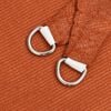 vidaXL Sunshade Sail 1.75 oz/ft² Orange 9.8x9.8x13.8' HDPE