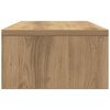 vidaXL Monitor Stand with Drawers Artisian Oak 19.7x10.6x5.9" Engineered Wood