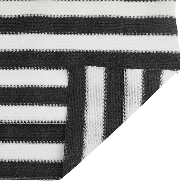vidaXL Privacy Net Anthracite and White 6.6x32.8' HDPE 1.64 oz/ft&sup2;