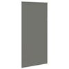 vidaXL Roller Blind Gray 100% polyester, Aluminum 39.4x90.6 in
