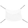 vidaXL Hay Net Set of 2 White Polypropylene 59.1 x 35.4 in Foldable