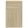 vidaXL Storage Cabinet Sonoma oak Engineered wood Medium Storage Cabinet