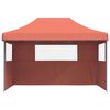 vidaXL Party Tent Terracotta and Blue