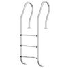 vidaXL Pool Ladder 21.3x15.0x62.2" 304 Stainless Steel