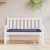 vidaXL Garden Bench Cushion Navy blue Oxford fabric (100% polyester)