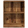 vidaXL Bookcase Old Wood Engineered Wood Standard Bookcase Rectangular