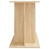 vidaXL Aquarium Stand Sonoma Oak Engineered Wood