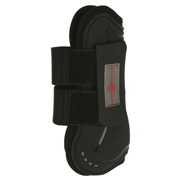 Covalliero Horse Leg Wrap Black Synthetic rubber Full Durable Gaiters