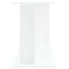vidaXL Aquarium Stand White Engineered Wood Medium Aquarium Stand