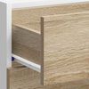 vidaXL Kitchen Base Cabinet Sonoma oak Engineered wood Medium