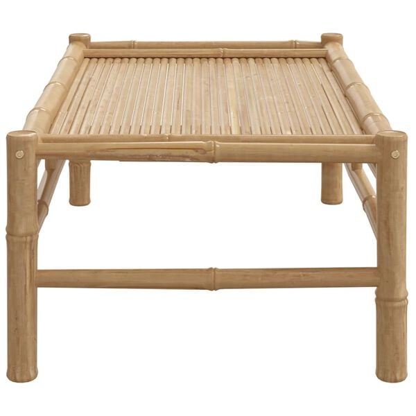 vidaXL Garden Coffee Table Natural finish bamboo Bamboo Medium Durable