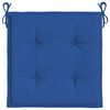 vidaXL Patio Chair Cushions 6 pcs Royal Blue 15.7x15.7x1.6" Oxford Fabric