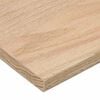 vidaXL Stair Tread Set of 12 Natural Wood Solid Oak Wood